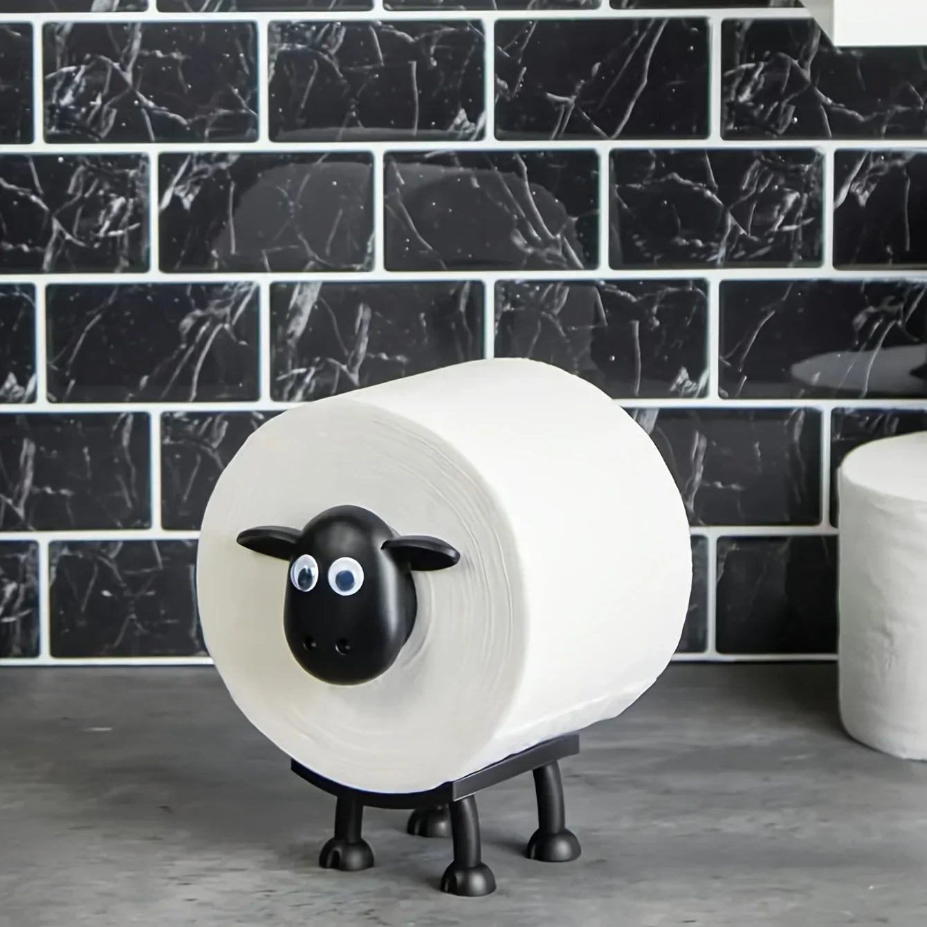 Schattige Schaap Toiletrolhouder ™ | Geef Je Badkamer Karakter