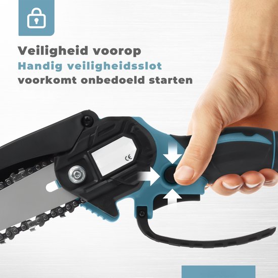 G70 PRO Mini Oplaadbare Kettingzaag