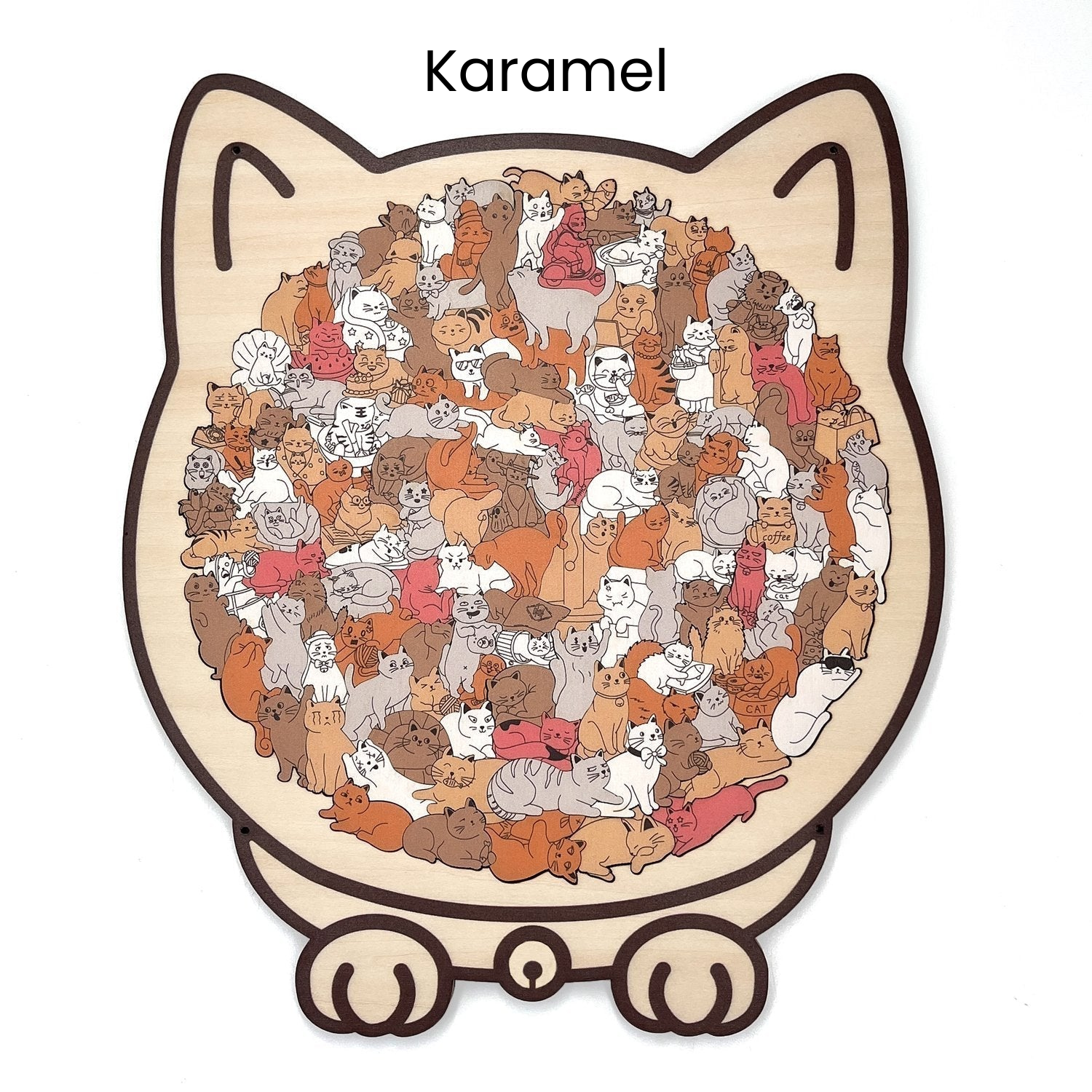 Kat Puzzel Verrassende Vormen