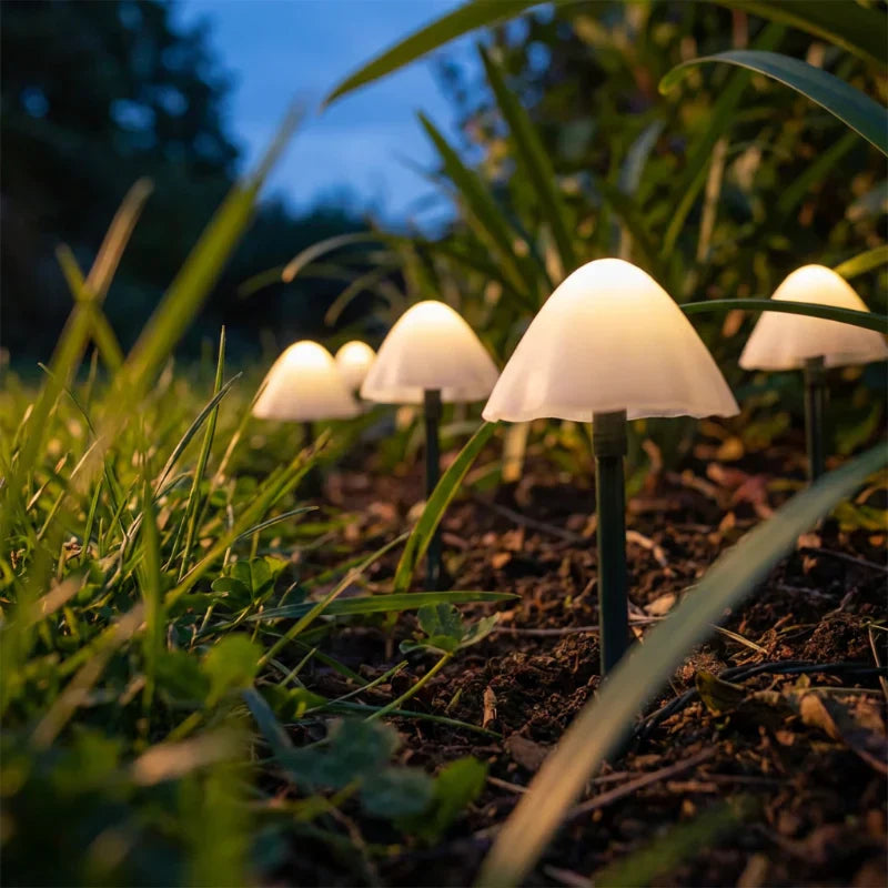 Betoverende Tuin Paddenstoellampen