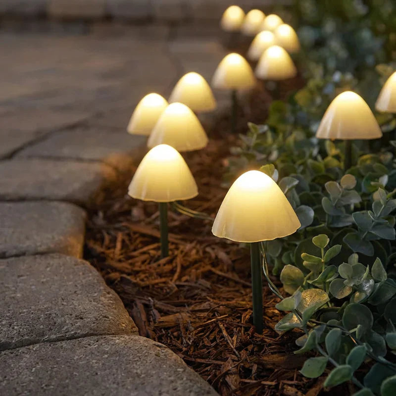 Betoverende Tuin Paddenstoellampen